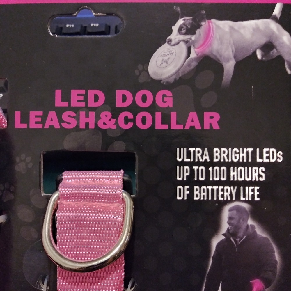 Led Dog Leash & Collar
